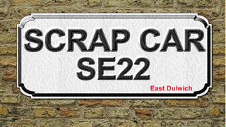 scrap car SE22